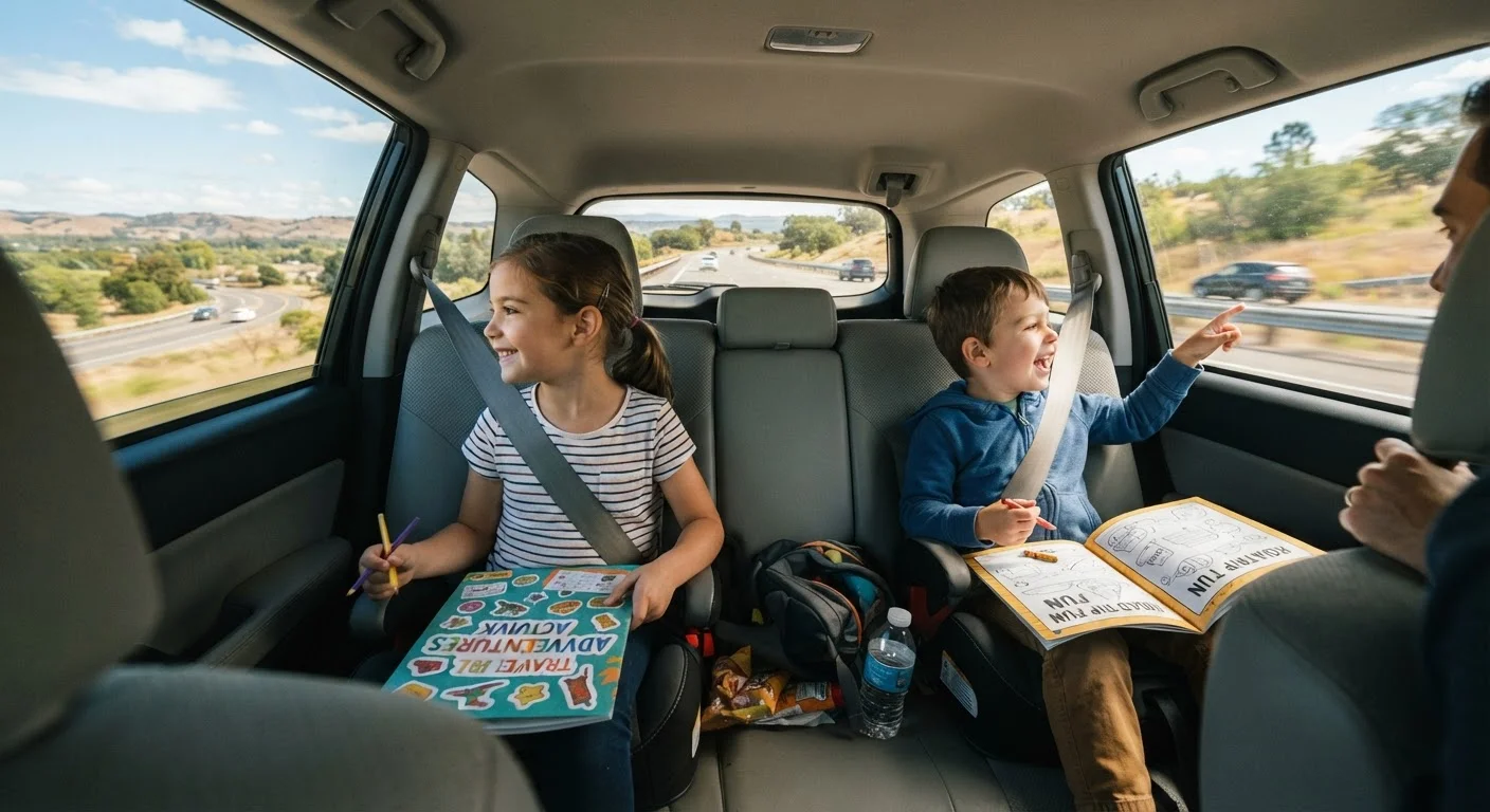 Keeping Kids Entertained on Long Drives Without Screens