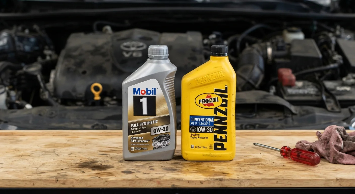 Synthetic vs. Conventional Motor Oil: What the Difference Actually Means for Your Engine