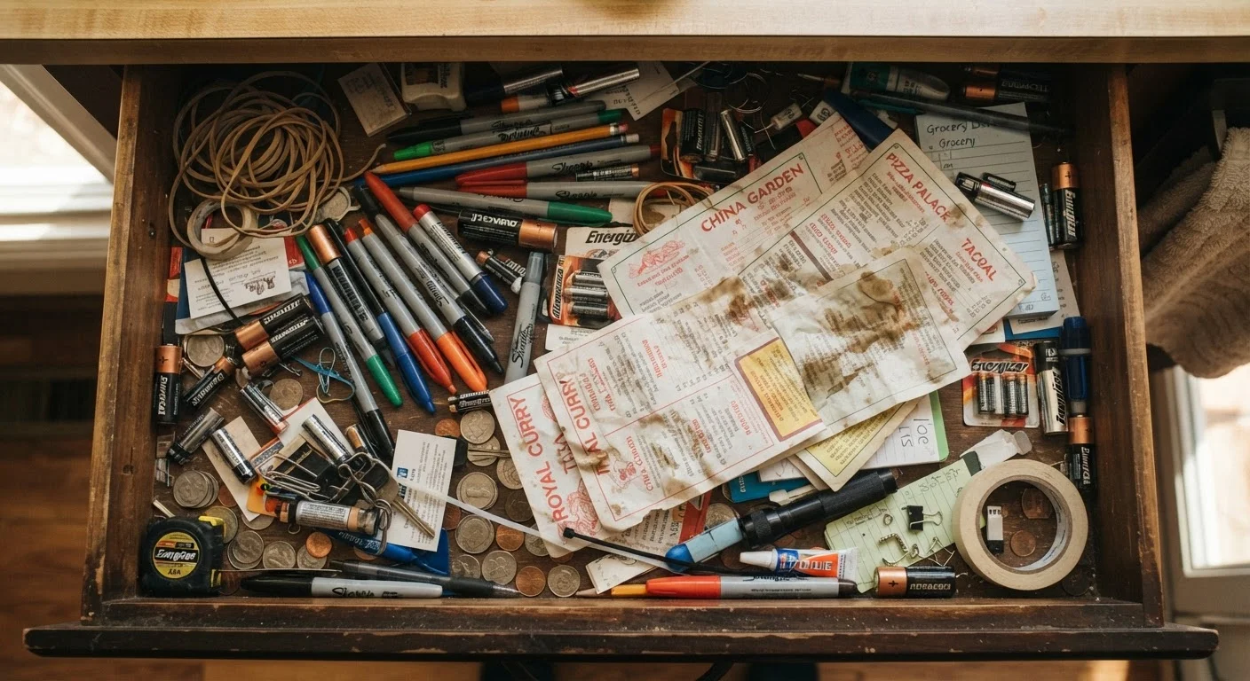 Why Your Junk Drawer Keeps Coming Back