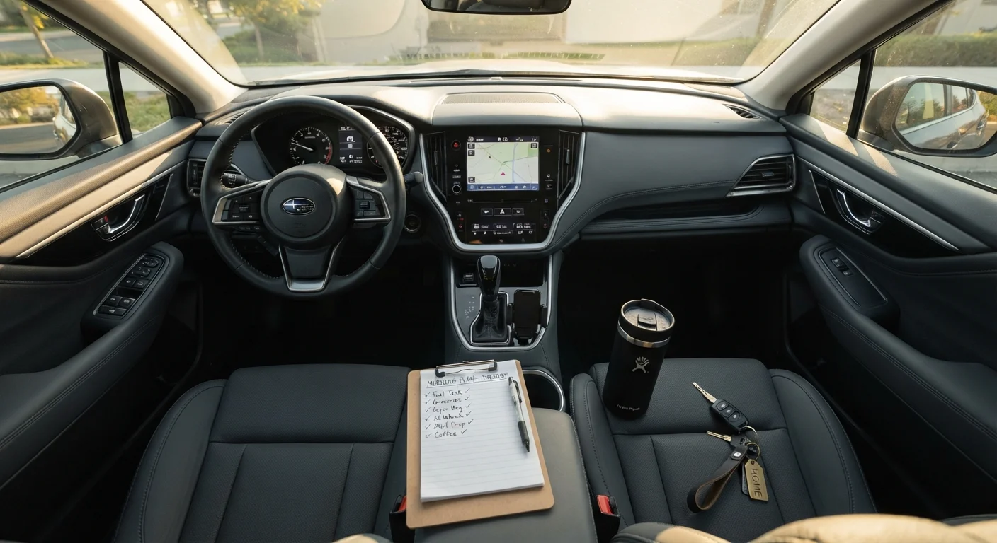 Your Weekly Commute Prep Checklist